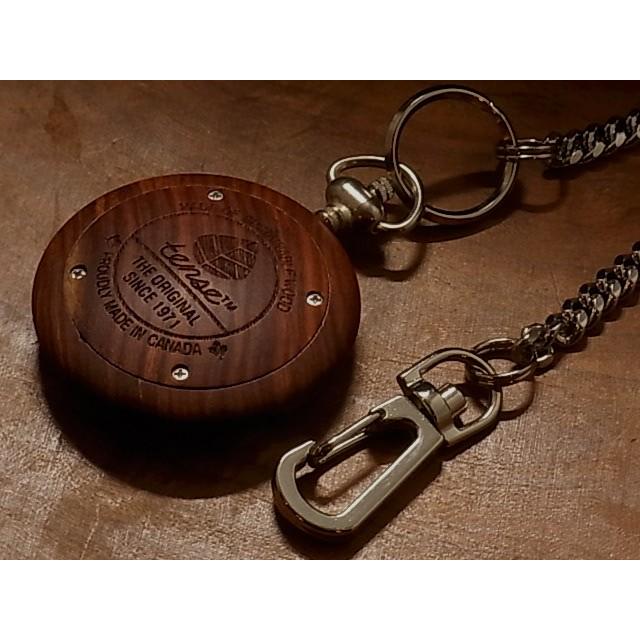 カナダ製 Tense ウッドウォッチ 木製 懐中時計 日本製