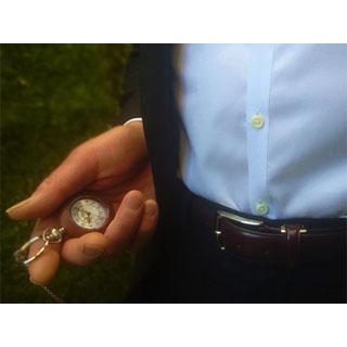 カナダ　時計 NEW! | Seiko QXM616SRH “Blue Skies” Melodies in Motion