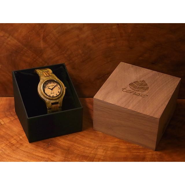 カナダ製 TENSE ウッドウォッチ 木製 腕時計 メンズ レディース 日本製ムーブメント 安心の国内メンテナンス対応｜canadianselect｜04