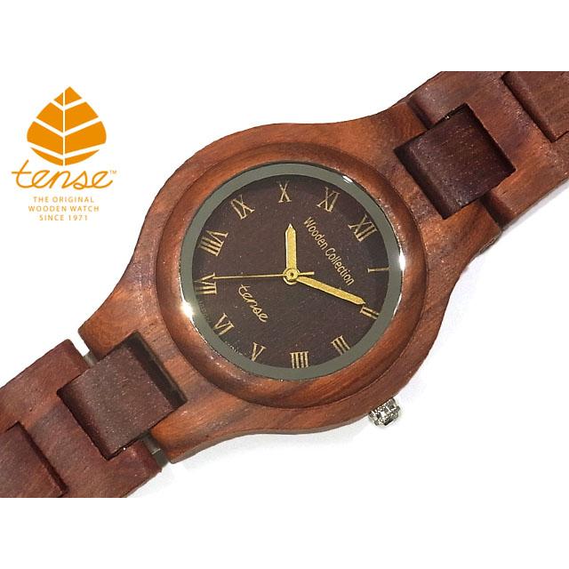 カナダ製 TENSE ウッドウォッチ 木製腕時計 メンズ レディース 日本製ムーブメント 安心の国内メンテナンス対応