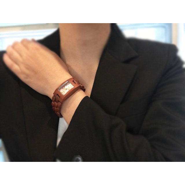 tense テンス 日本総輸入元 2年保証 カナダ 木製 22mm 腕時計 艶熟時愉