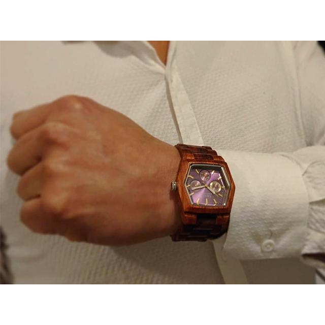 tense テンス 日本総輸入元 2年保証 カナダ 木製 腕時計 40mm ウッド