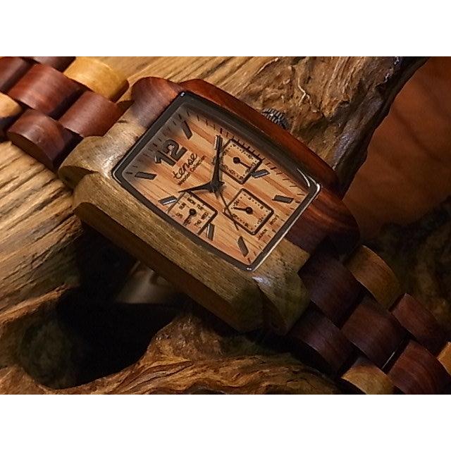 tense テンス 日本総輸入元 2年保証 カナダ 木製 35mm 腕時計 ウッド