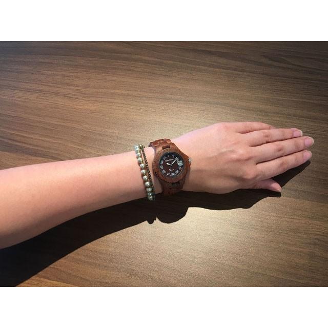 tense テンス 日本総輸入元 2年保証 カナダ 木製 37mm ウッドウォッチ