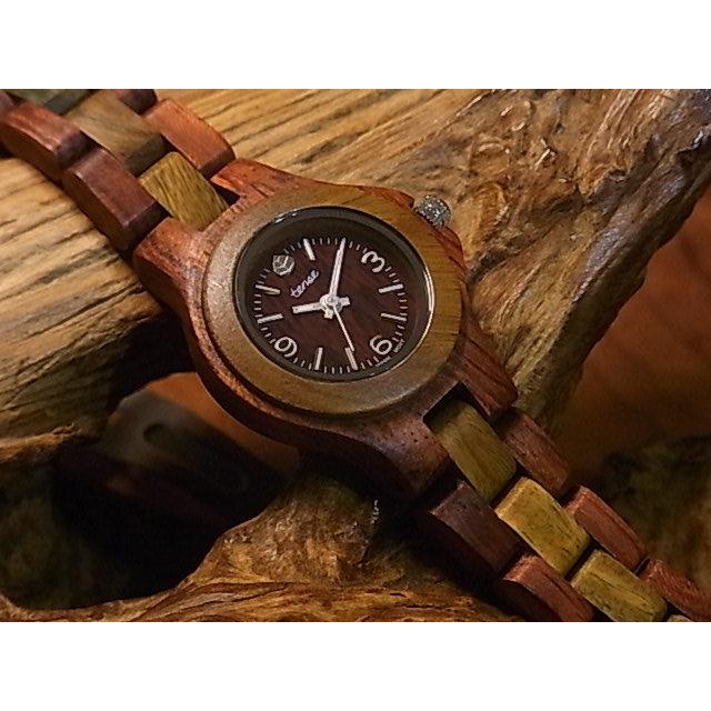 tense テンス 日本総輸入元 2年保証 カナダ 木製 30mm 腕時計 ウッド