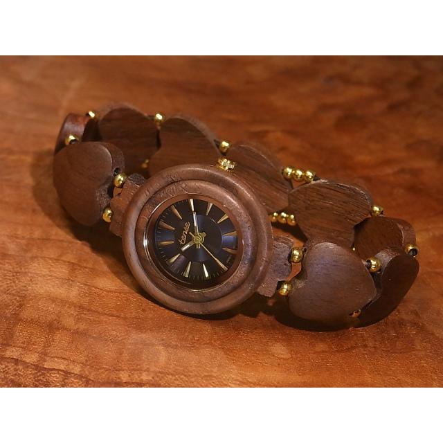 カナダ製 Tense ウッドウォッチ 木製腕時計 レディース 日本製ムーブメント 安心の国内メンテナンス対応｜canadianselect｜02