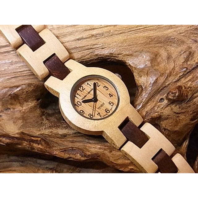 TENSE 腕時計　未使用品　木製　カナダ tense テンス 日本総輸入元 2年保証 カナダ 木製 26mm 腕時計 ウッド