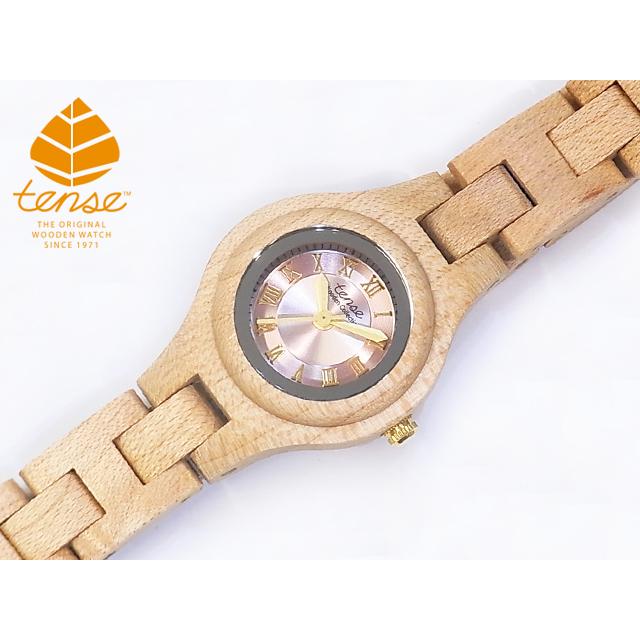 tense テンス 日本総輸入元 2年保証 カナダ 木製 25mm 腕時計 ウッド  