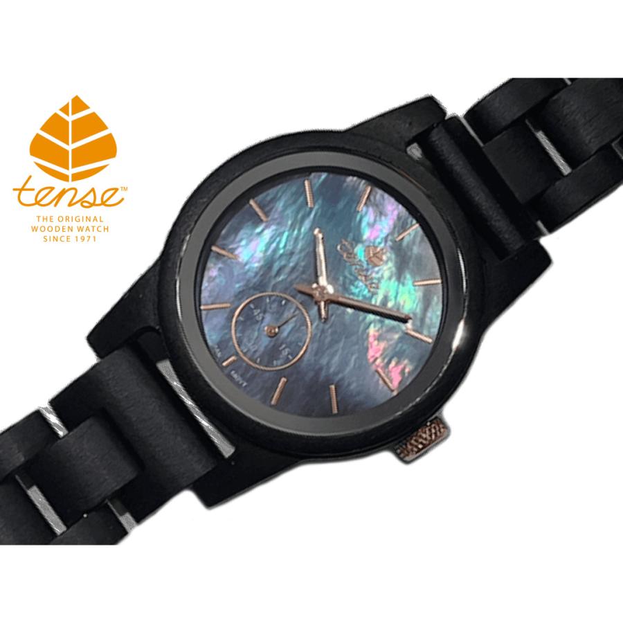 TENSE 木製腕時計 カナダ製 ウッドウォッチ tense テンス 日本総輸入元 2年保証 カナダ 木製 34mm 腕時計 ウッド