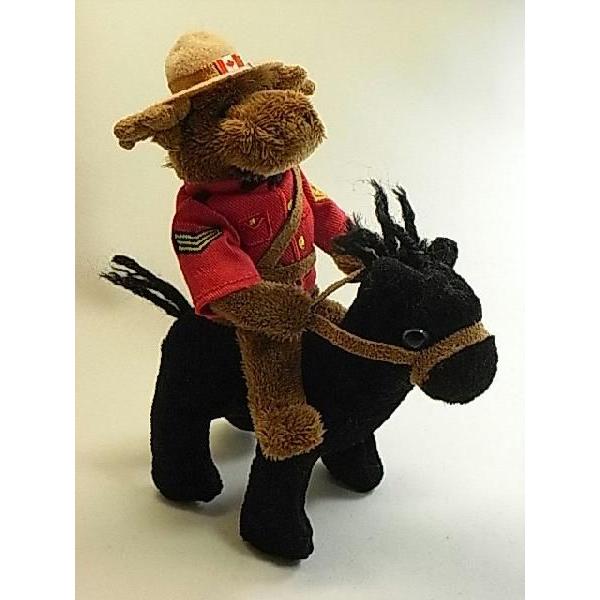 RCMPカナダ王室山岳騎馬警察隊ムースぬいぐるみ】Stuffed Animal House