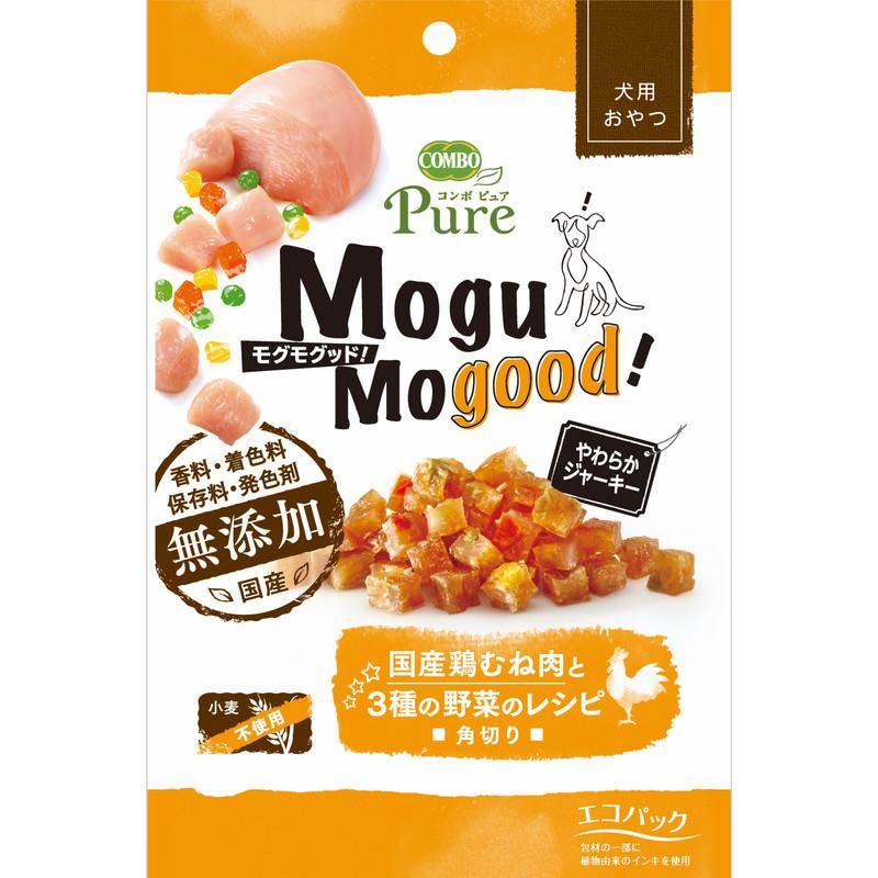 日本ペットフード コンボ ピュア ドッグ モグモグッド！ 国産鶏むね肉と3種類の野菜のレシピ 角切り 50g 1ケース30個セット