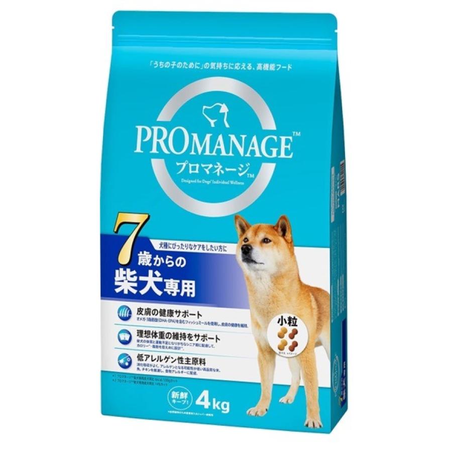 マースジャパン プロマネージ 7歳からの柴犬専用 4kg KPM83 1ケース3個セットの画像