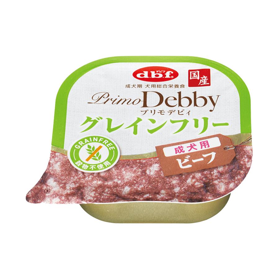 デビフペット プリモデビィ グレインフリー 成犬用 ビーフ 95g | プリモデビィ