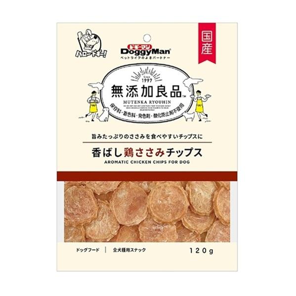 ドギーマン 無添加良品 香ばし鶏ささみチップス 120g×36個セット_1