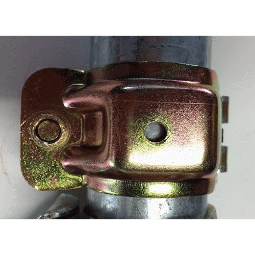 クランプ 固定金具 単管パイプ 単管クランプ 38mm（34〜38）パイプ兼用