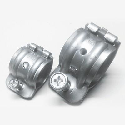 単管クランプ パイプクランプ 48mm 金物 国産 ＳＵＳ304 ステンレス製 単独パイプ クランプ パイプつなぎ止め金具 (43mm-48mm)単独ミニパイプ クランプ｜canamono