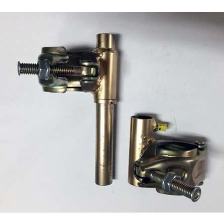 蝶番 ジョイント（安心の極太軸）単管用 単管パイプ パイプクランプ