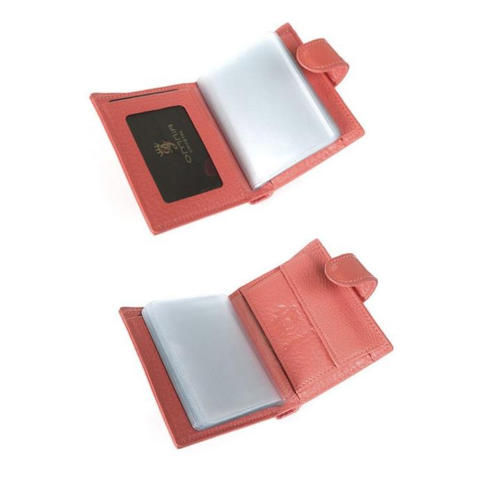 カードケース 財布 omnia 本革 折りたたみ カード入れ 大容量 二つ折り