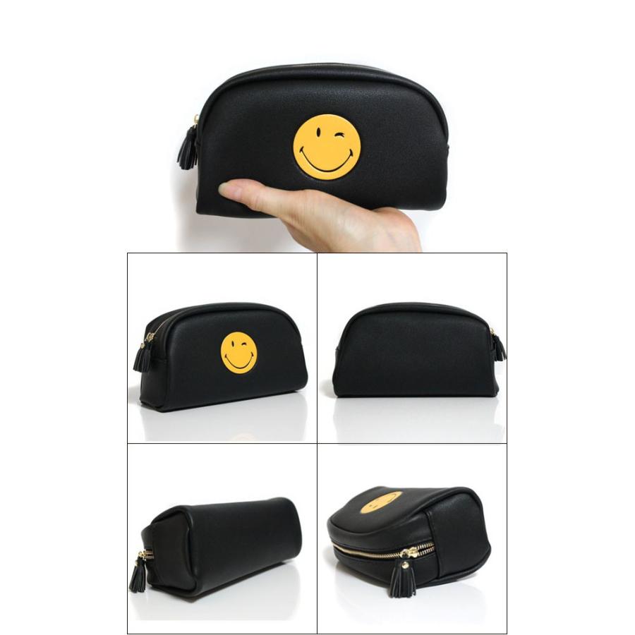化粧ポーチ メイクポーチ 小物入れ スマイル ポケット 文房具入れ