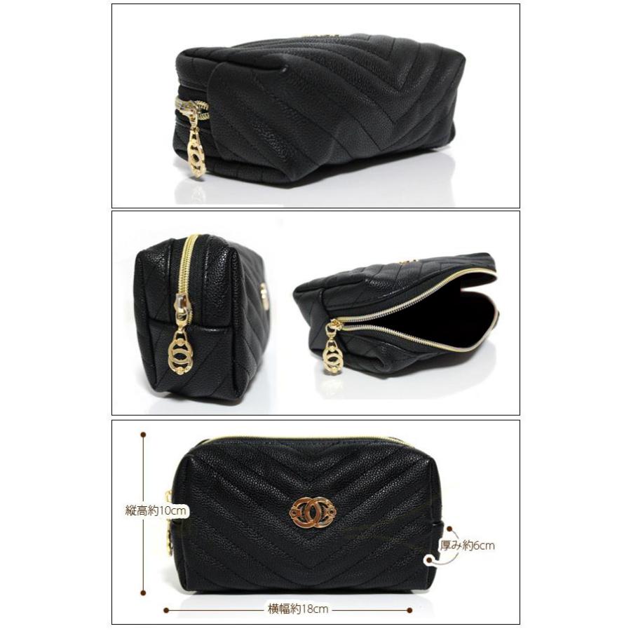 化粧ポーチ コスメポーチ メイクポーチ 大容量 大きい パロディ