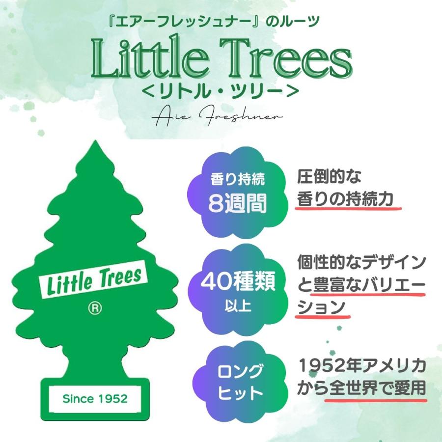 Little Trees（リトルツリー） 芳香剤 車 消臭 吊り下げエアー