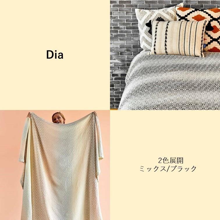 Dia シングル用　ベッドスプレッド ベッドスロー