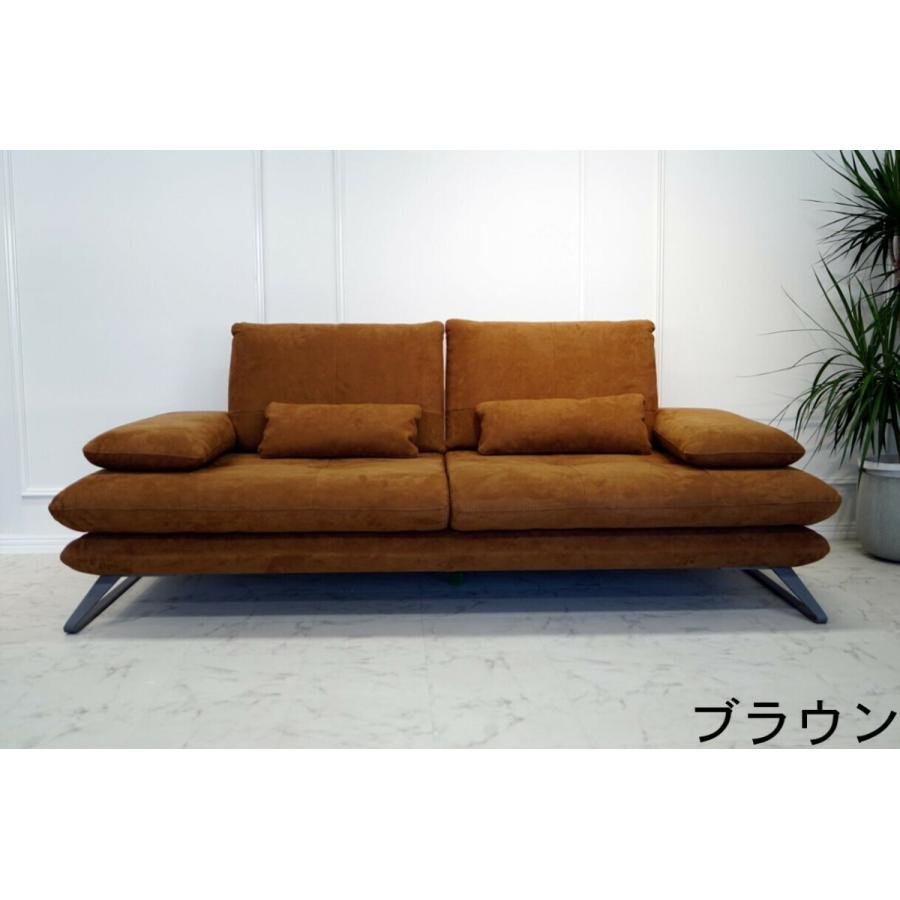 OPUS 　2人用　3人用ソファ ブラウン　トルコ製