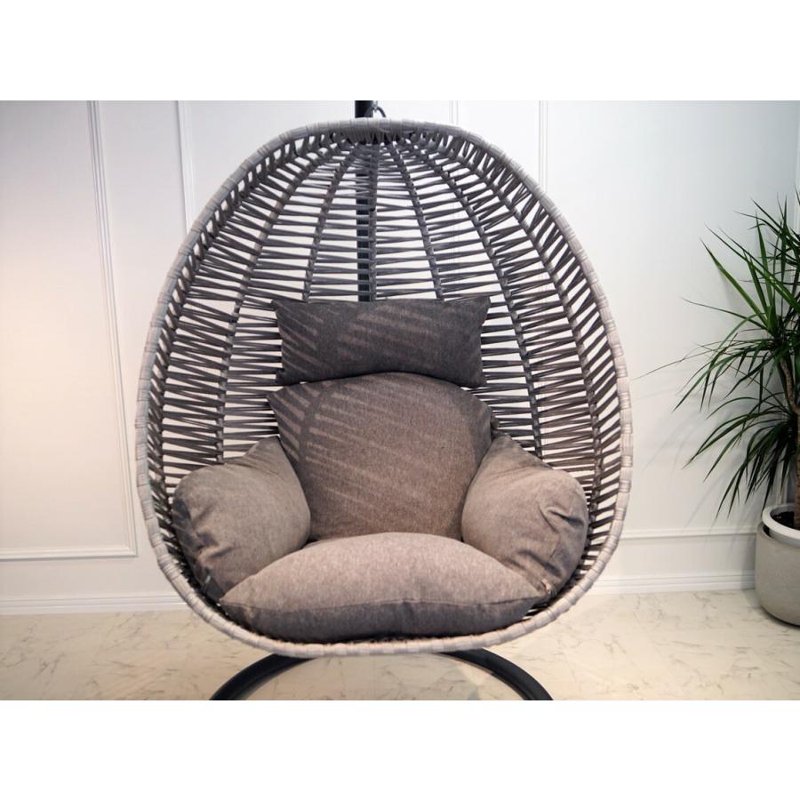 BULBUL ブルブル スイングチェア グレー トルコ製 SWCH-R002 : ジャン