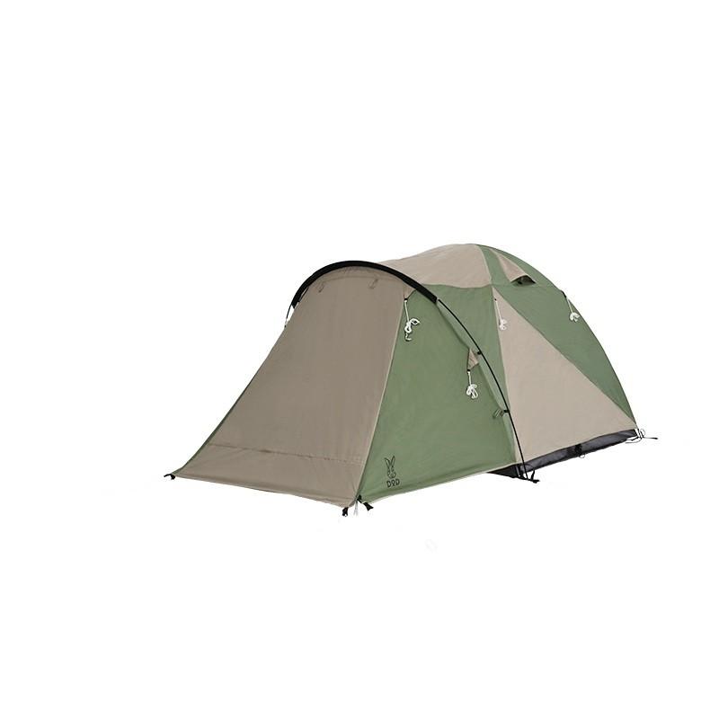 DOD 前室付きで広々使えるファミリー向け ザ・テントM ( キャノピーポール別売 ) T3-623-KH アウトドア、釣り、旅行用品 アウトドア、キャンプ、登山 EIM1516883072(14143円)