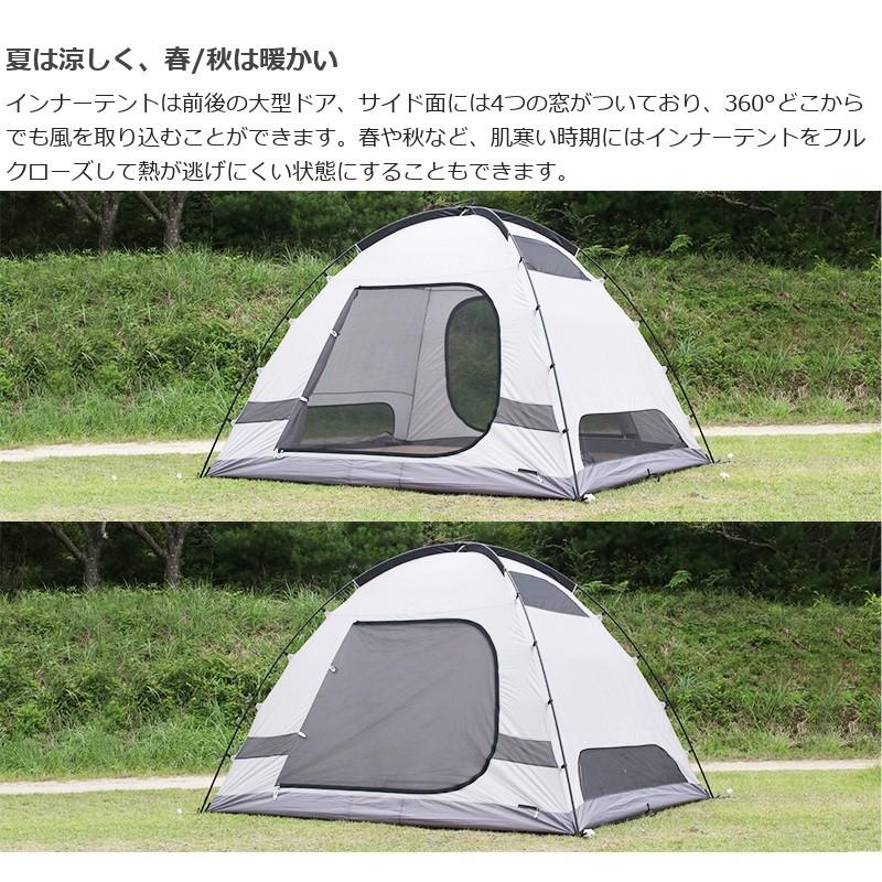DOD（ディオーオーディー） ザ・テントL 前室付きで広々使える