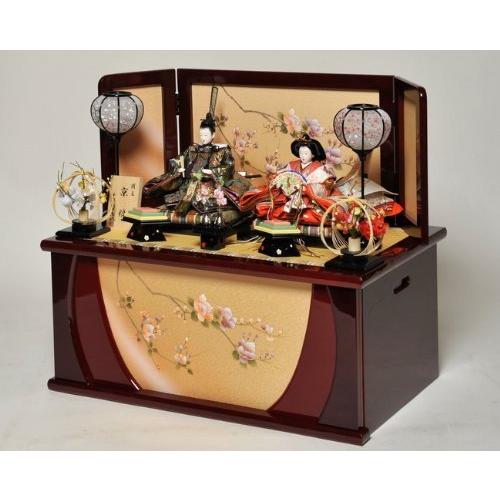 【新版】 収納飾 京小十番親王：春陽雛：翠泉作 【ZYX1459228068】(51120円)