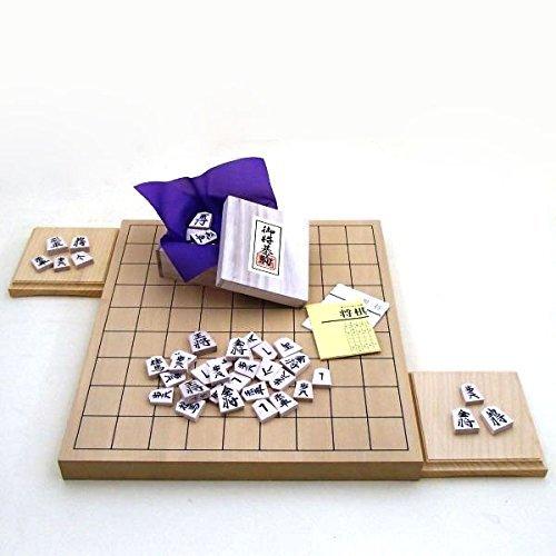 高知インター店 将棋セット 新桂１寸卓上接合将棋盤と白椿中彫駒と駒台のセット 安心の定価販売 Www Doctor Plan Com