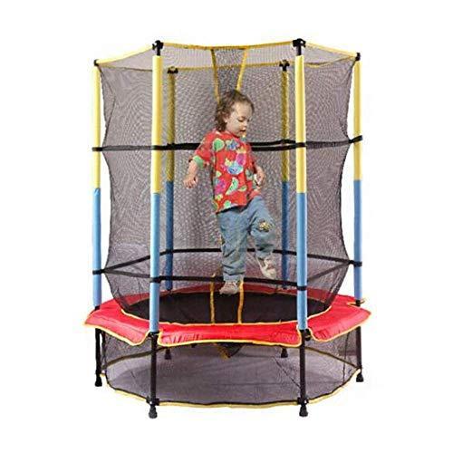 ワンサイズ 在庫処分大特価 Dimpleya キッズトランポリン 保護ワイヤーネット 付きの家庭用子供用屋内6ftトランポリン 屋外 庭用の厚い鋼管家庭用ジャンプベッド ダイエット器具 ダイエットワンサイズ 37 540 Americanvalue Mx
