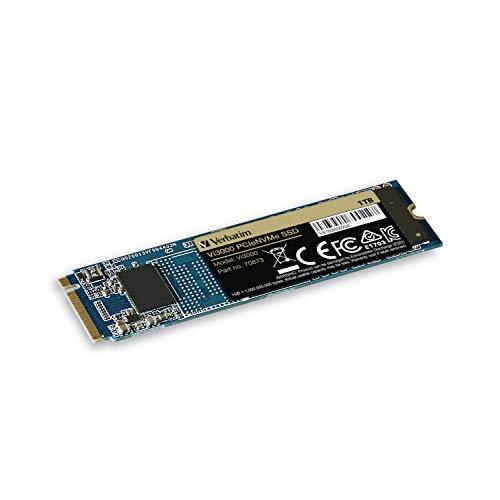 Verbatim 1TB Vi3000 PCIe Gen 3.0 X4 NVMe M.2 2280 内蔵SSD 70873