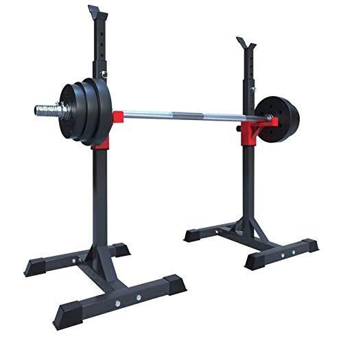 楽天ランキング1位 Kg バーベルラックの高さと幅を調整可能なベンチプレス重量ベンチプレス フィットネススクワットラック 屋内ホームジム強度トレーニング 最大負荷260 Raincoat ウエイトトレーニング Www Zeg Mn