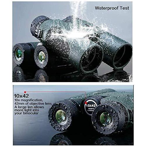 【値下げ中】 アウトドアハンティング旅行天文学バードウォッチング用双眼鏡10x42ポータブル望遠鏡 【QG1167150433】(40888円)