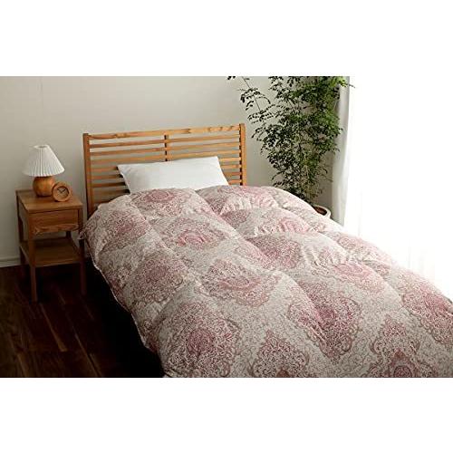 通販 人気 シングル 羽毛布団 西川 おしゃれ シングルロング 掛け布団 約150 210cm ピンク Slルイーザ 羽毛掛布団 布団