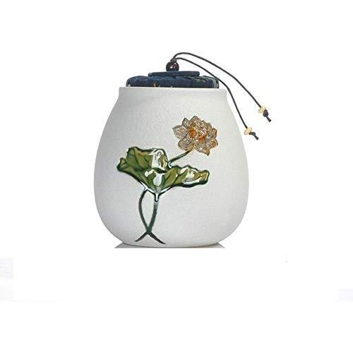 灰のための火葬壷 灰のための記念壷壷大切な壷大人の子供ペット灰のための火葬壷記念壷紫砂埋葬壷自宅 埋葬壷装飾ボックス B 本店は