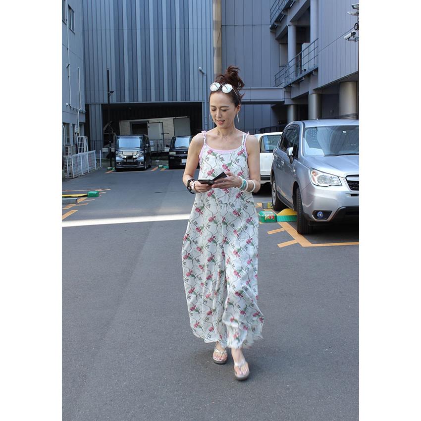 パケット便です サロペットパンツ ワイド＆マキシ レディース ボトムス 