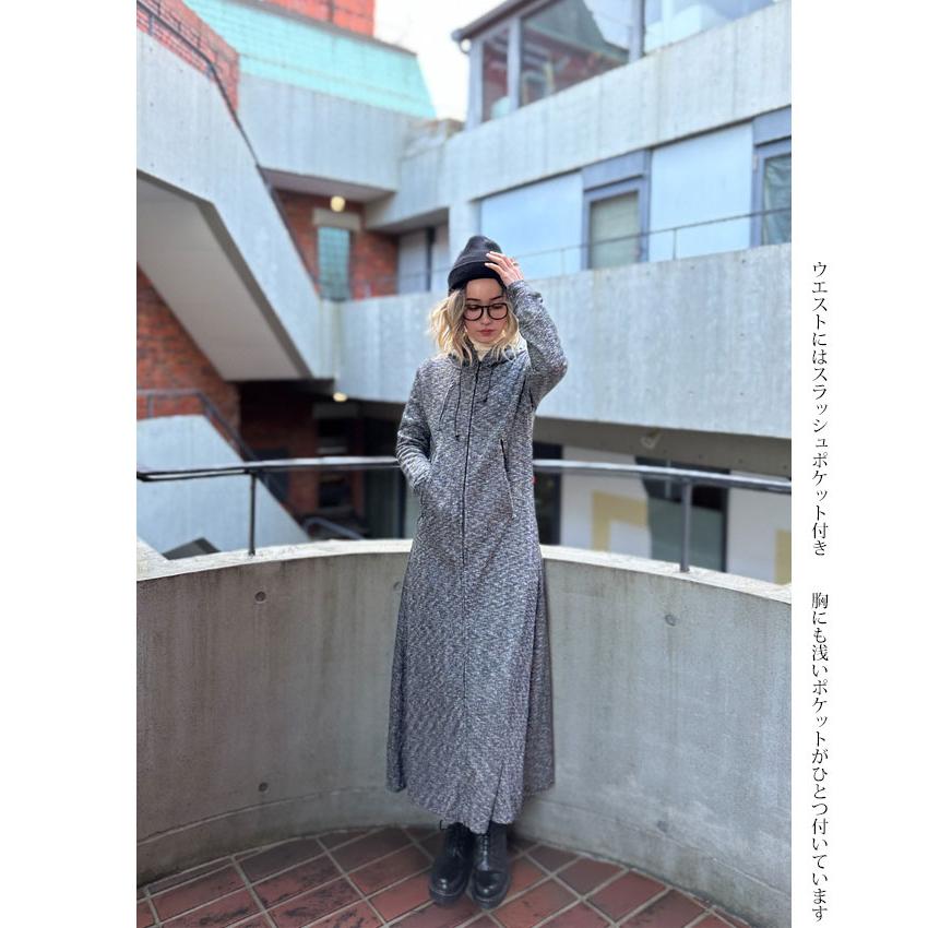 スウェット ジッパー コート 上下開閉 ジップアップ 逆開きファスナー