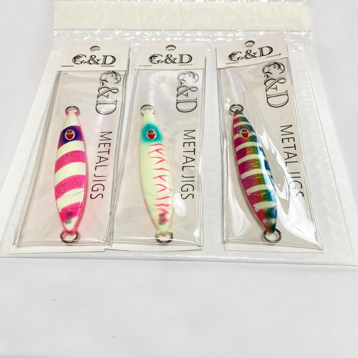 メタルジグ 60ｇ 3個セット スロージグ新品 スロージギング ハードルアー 青物 ブリ ヒラマサ 太刀魚等に |  | 06