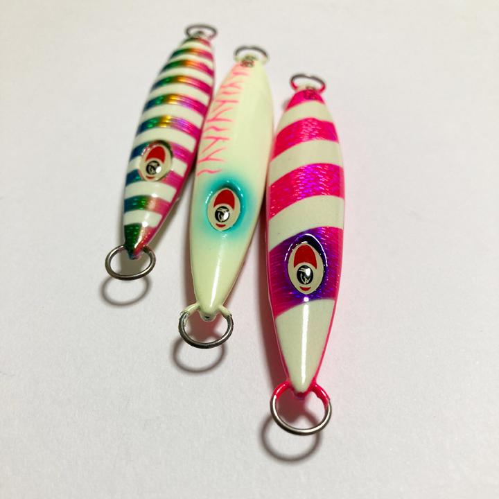 メタルジグ 80ｇ 3個セット スロージグ新品 スロージギング ハードルアー 青物 ブリ ヒラマサ 太刀魚等に |  | 01