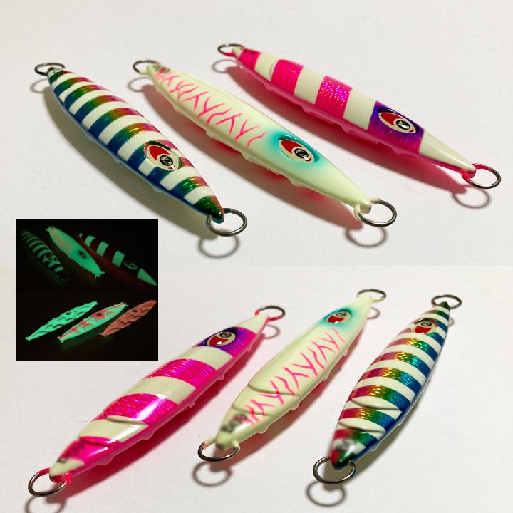 メタルジグ 80ｇ 3個セット スロージグ新品 スロージギング ハードルアー 青物 ブリ ヒラマサ 太刀魚等に |  | 02