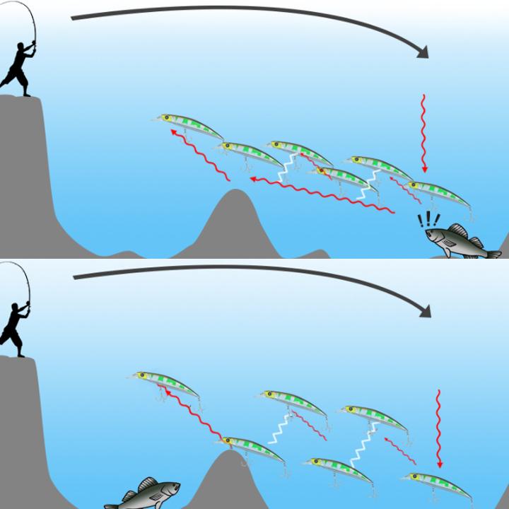 シンキングミノー 118mm 19g 　遠投　深層0.8-1.2ｍ　固定重心式 シーバス 青物 ルアー トリブルフック装備　トリブルフック装備　 |  | 05