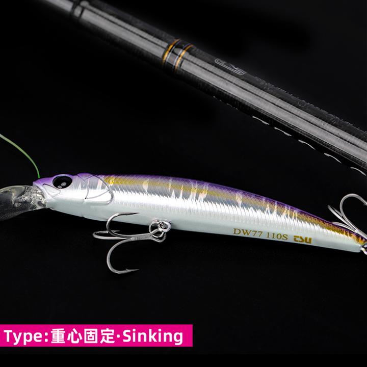 シンキングミノー 118mm 19g 　遠投　深層0.8-1.2ｍ　固定重心式 シーバス 青物 ルアー トリブルフック装備　トリブルフック装備　 |  | 06