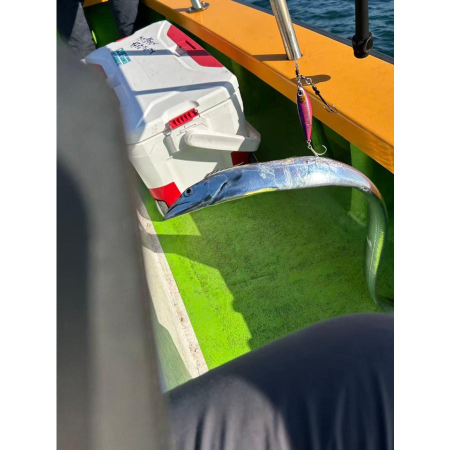 ファットベイト タングステン(TG)並みのマイクロサイズ!青物爆釣した ショートシルエット タチウオ シーバス 真鯛 青物 サワラ |  | 07