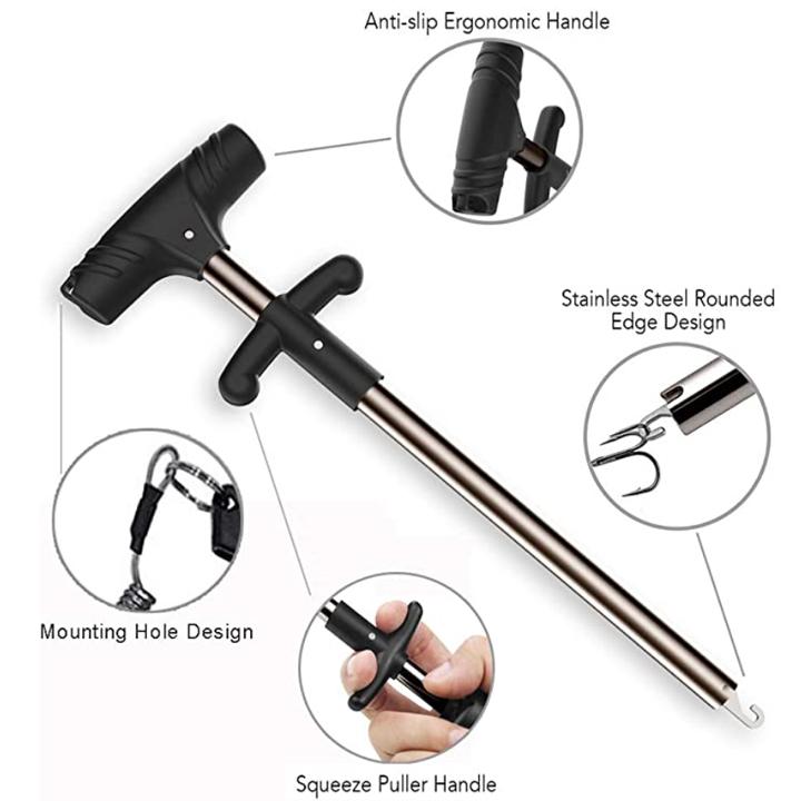 フックリムーバー 針はずし クイックハズシ フィッシングツール 魚に触れずにレバー 一発外し hook sharpener 船釣り 波止釣り 磯釣り |  | 05