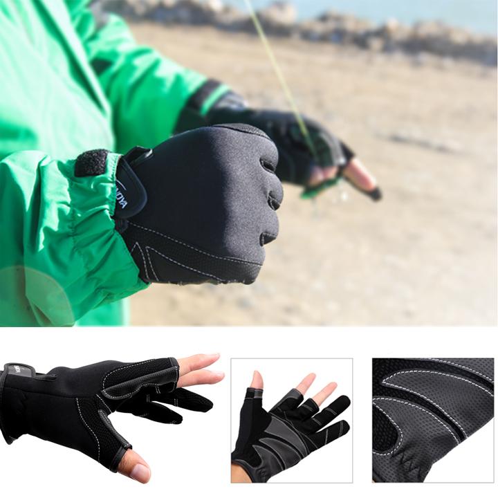 釣り用手袋 人工皮革 ｌサイズ フィッシング用 釣り 道具 フィッシングウエア グローブ Gloves Kawa C D 通販 Yahoo ショッピング