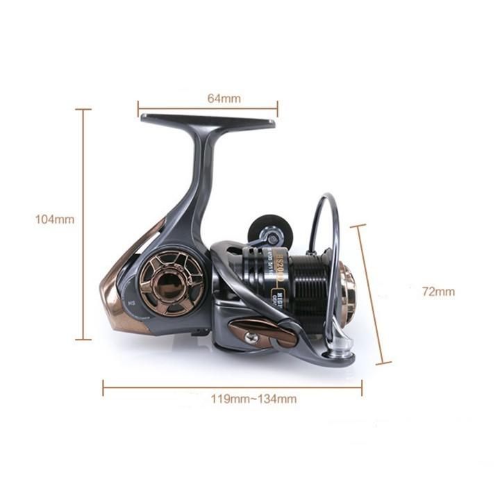 スピニングリール バランサー付き フィッシング HS3000 釣り ルアー用 軽量化 海釣り 左右通用 |  | 02