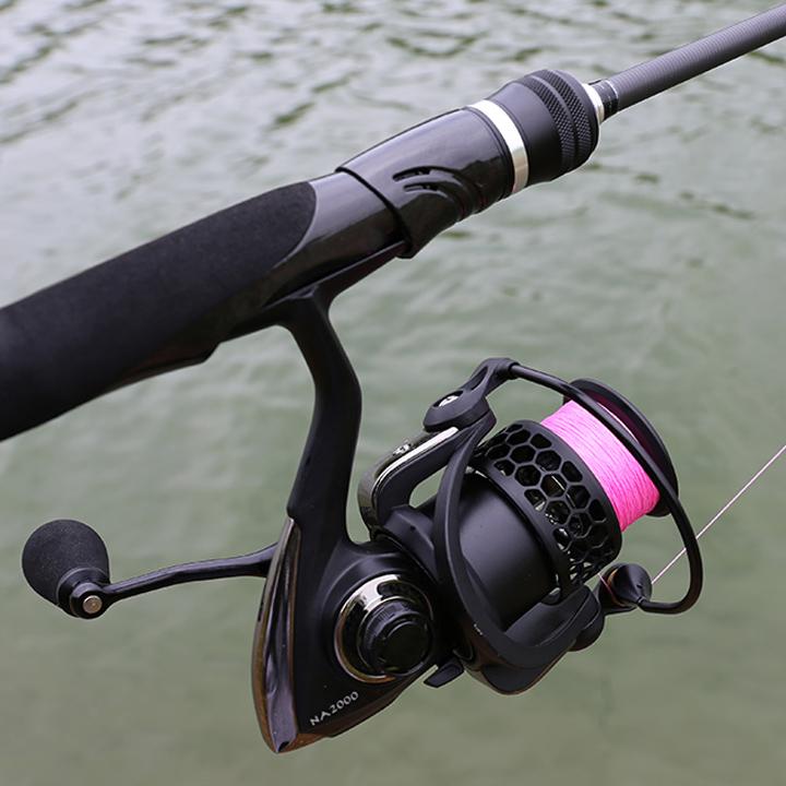 リール バランサー付き ブラック 9ペアリング NA5000 最大ドラグ12KG